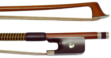 silver pernambuco viola bow