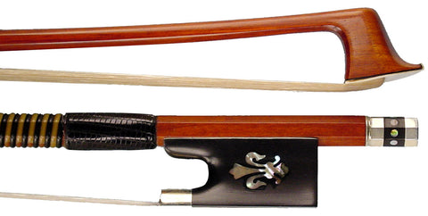 christino fleur-de-lis pernambuco violin bow