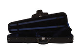 blue shaped viola case