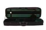green oblong violin case