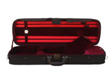 red oblong violin case
