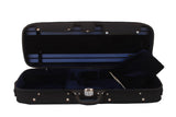 blue oblong adjustable viola case