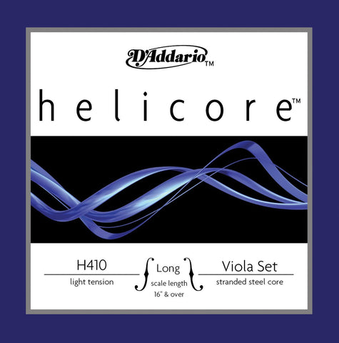 helicore steel core viola strings