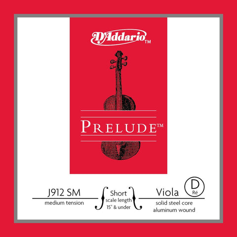 prelude steel core viola strings