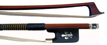 fleur-de-lis pernambuco viola bow